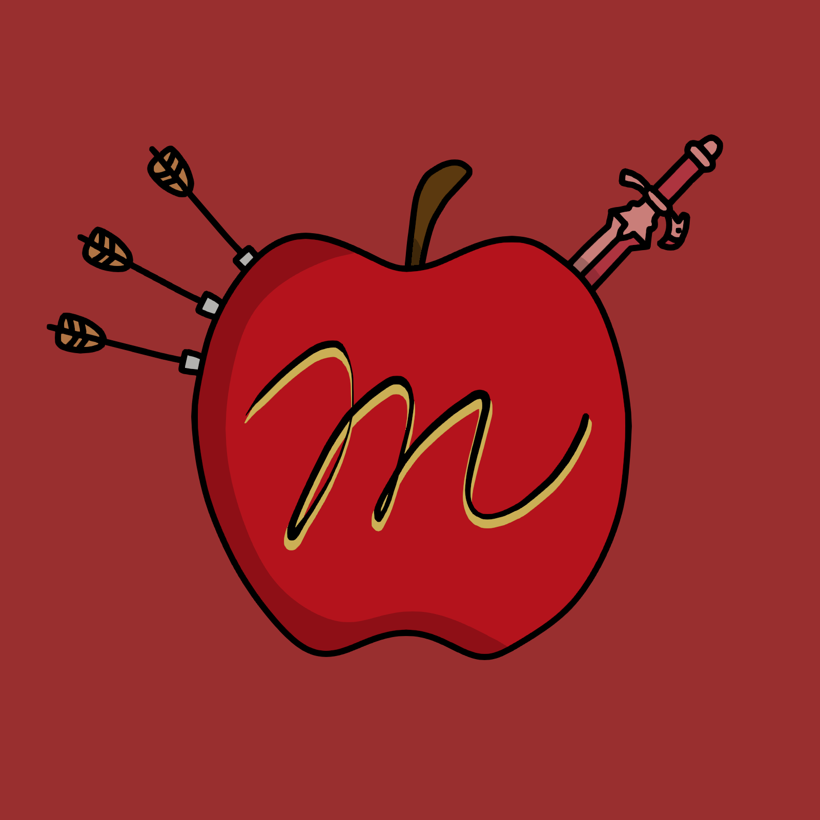 Medieval Apple Logo