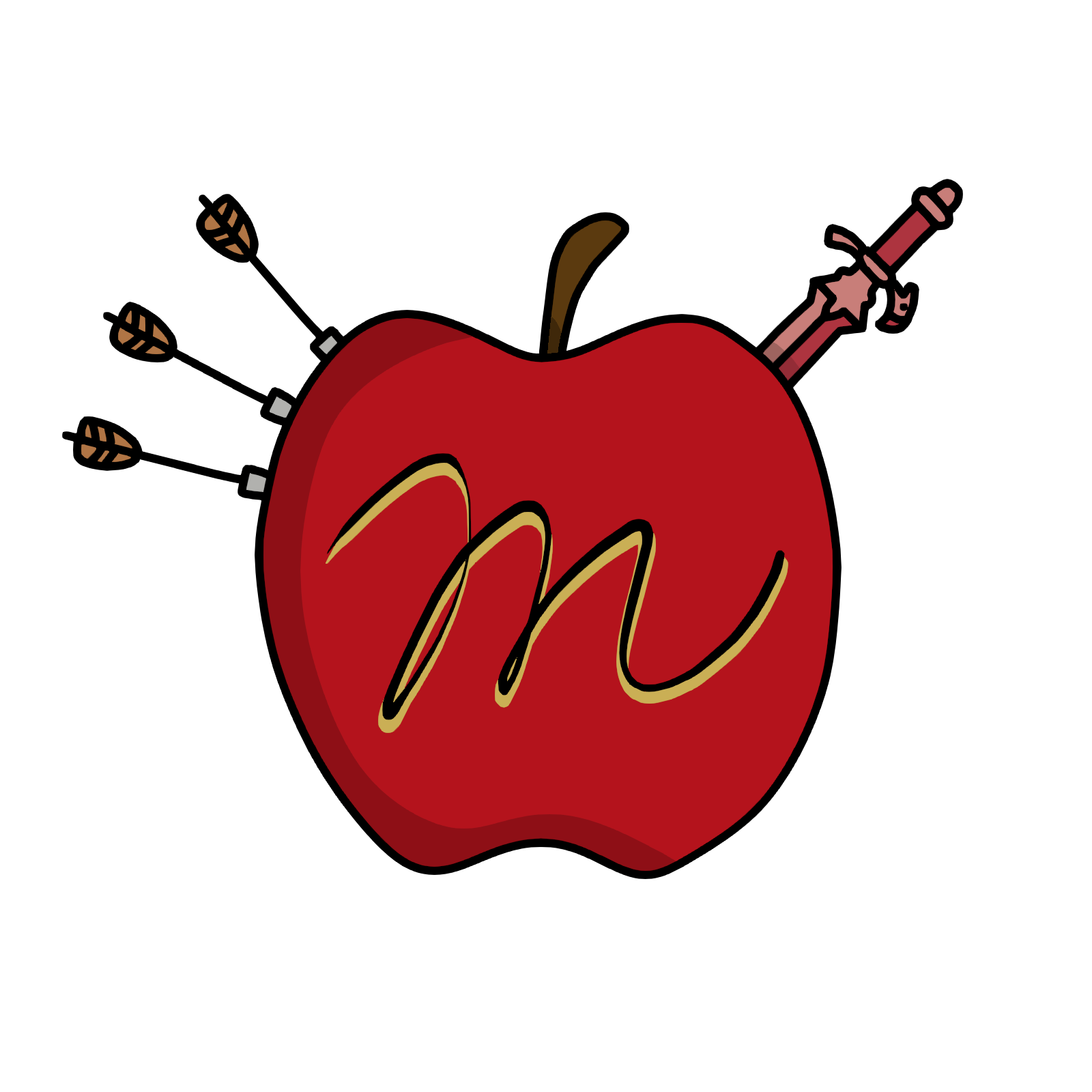 Medieval Apple Logo